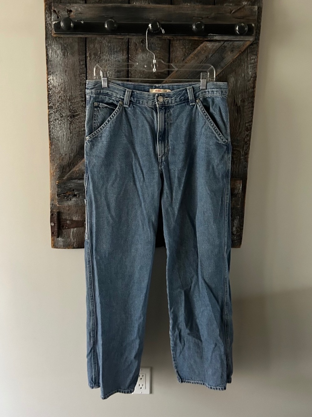 Women's Levi's Dad Utility Stone Wash Jeans